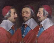 Philippe de Champaigne, Triple Portrait of Cardinal de Richelieu